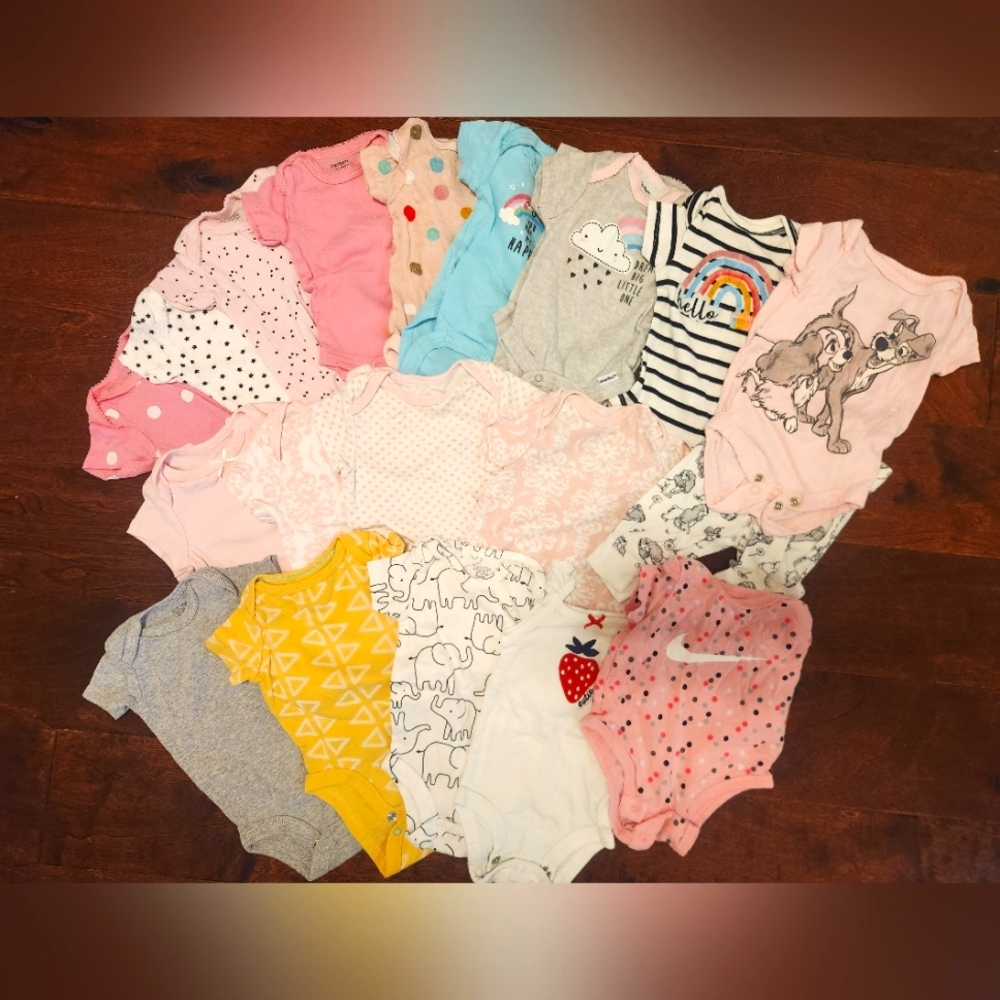 Newborn ONSIE bundle (19 Total). Mix Of Brands